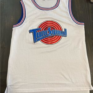 Vintage - 90s Space Jam Tune Squad LOLA - White Jersey Relaxed Fit - Size Large